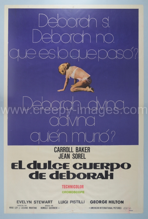 Der schöne Körper der Deborah / Il dolce corpo di Deborah / The Sweet Body of Deborah – Argentinisches Plakat